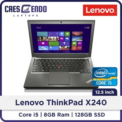 Casterly It Store Refurbished Lenovo X240 Ultrabook Laptop I5 8gb Ram 240gb Ssd Windows 10 Ignore Image