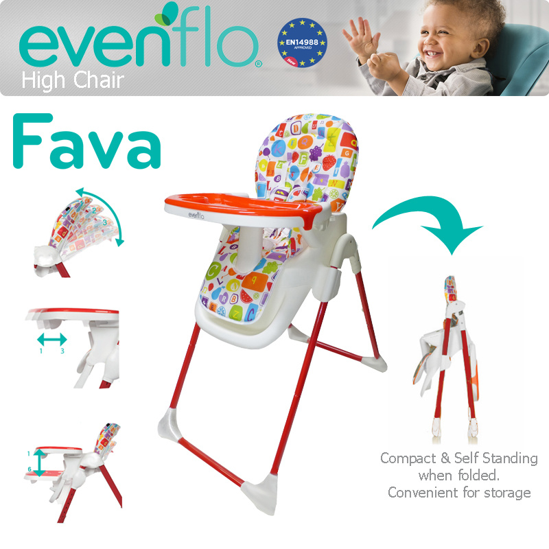 evenflo fava high chair