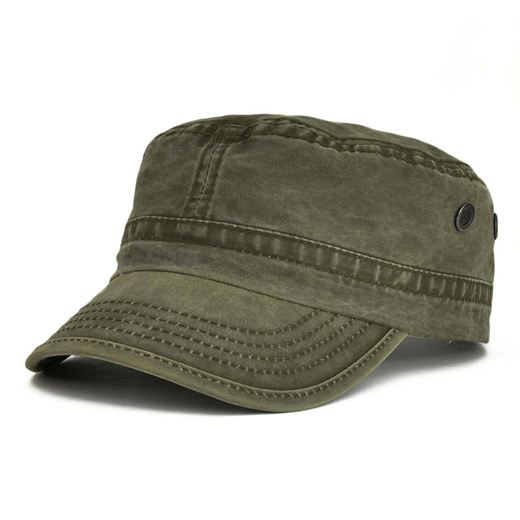 Qoo10 - outlet VOBOOM Washed Cotton Military Cadet Army Caps for Men ...