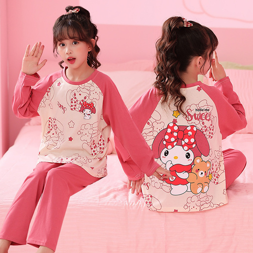 Qoo10 - Womens pajamas in spring autumn-shaped girl set character cute ...