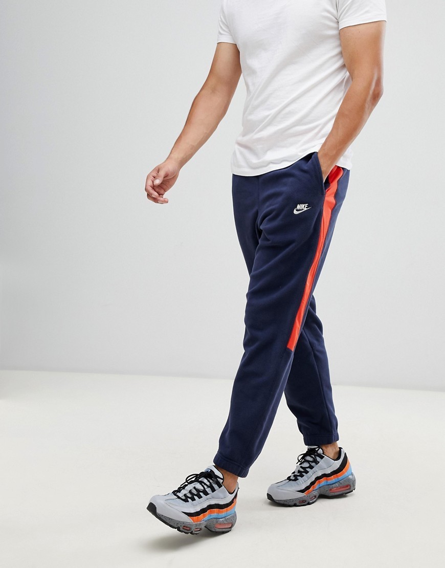 nike side stripe joggers