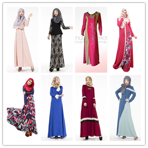 baju dress muslimah