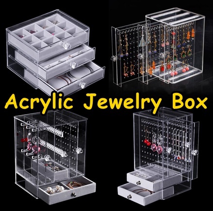 acrylic jewelry box