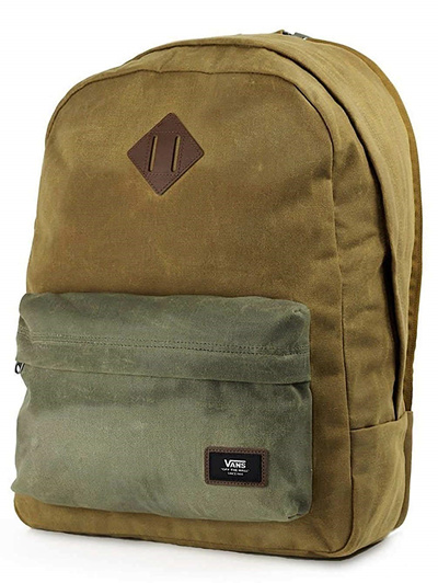 vans backpack mens Brown