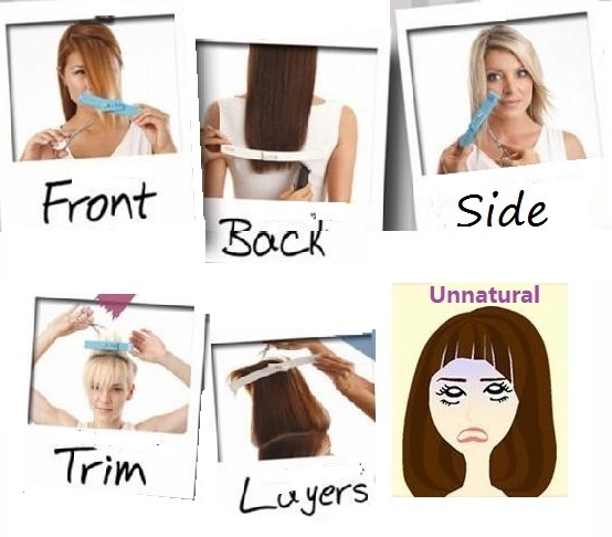 Beauty Boutique Cut Trim Your Hair Home Diy Haircut Tool Save Your Money To Trim Hair Bang