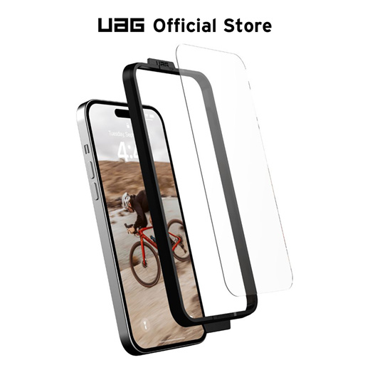 Qoo10 - iPhone 15 Pro Tempered Glass Shield PLUS iPhone 15 Pro UAG Screen  Prot : Smartphone & Tab