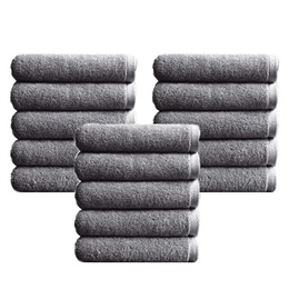Stone Grey Towel 180g each - Pack of 15