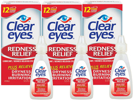 Clear Eyes, Sensitive Eyes, Eye Drops, 0.5 Oz, 2 Pack