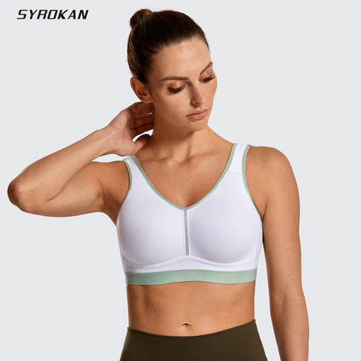 Sujiin Wireless Seamless Bras for Women Underwear Minimizer