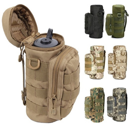 9 Colors New Fashion Molle Water Bottle Pouch for Camping Hiking Mountaineer Outdoor Sport