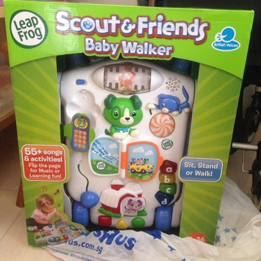 leapfrog scout and friends walker