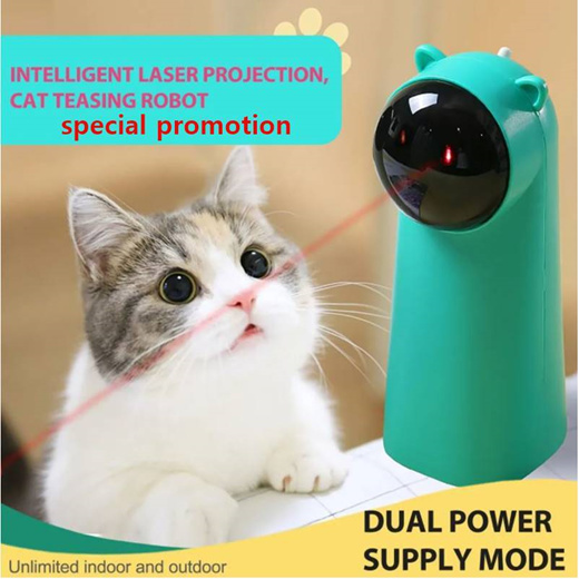 robot laser cat toy