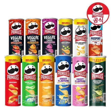 Qoo10 - 12 Pringles Multi Pack (Original + Onion + Cheese + Spicy ...