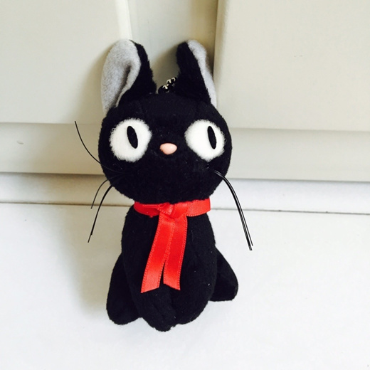 Qoo10 - Kiki Delivery Service Studio Ghibli Black Cat Jiji Plush Stuff  Keychai... : Toys