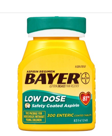 Bayer Aspirin 81mg 300 tablets / US Fast Shipping