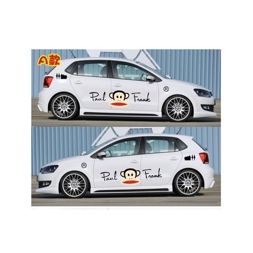 cartoon character car decals