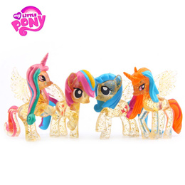 14cm My Little Pony Toys Friendship is Magic Pop Pinkie Pie Rainbow Unicorn  Pony PVC Action