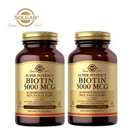 무료배송🚚솔가 비오틴 5000mcg Biotin 100캡슐 2병
