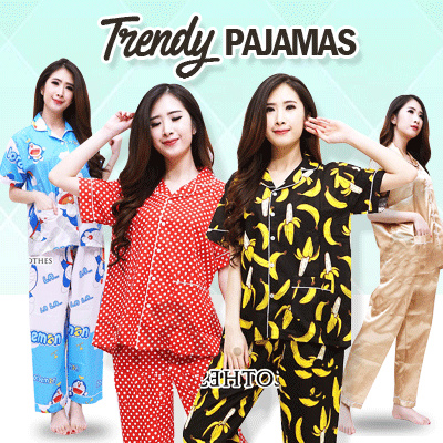 New Arrival Baju Tidur Karakter Lucu Piyama Dan Daster Motif Lucu