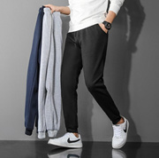 Sports pants   mens trousers loose straight leg casual trousers and trousers
