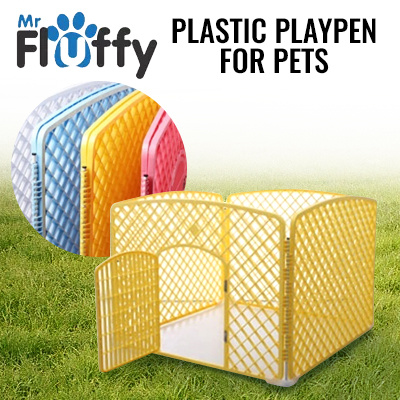 plastic rabbit playpen