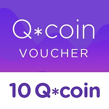 10 Q*coin Top up Voucher