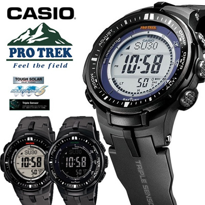 casio pro trek outdoor watch