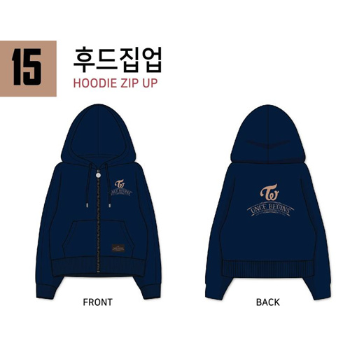 Qoo10 Twice Hood Zip Up Twice Fanmeeting Once Begin Goods Collectibles Books