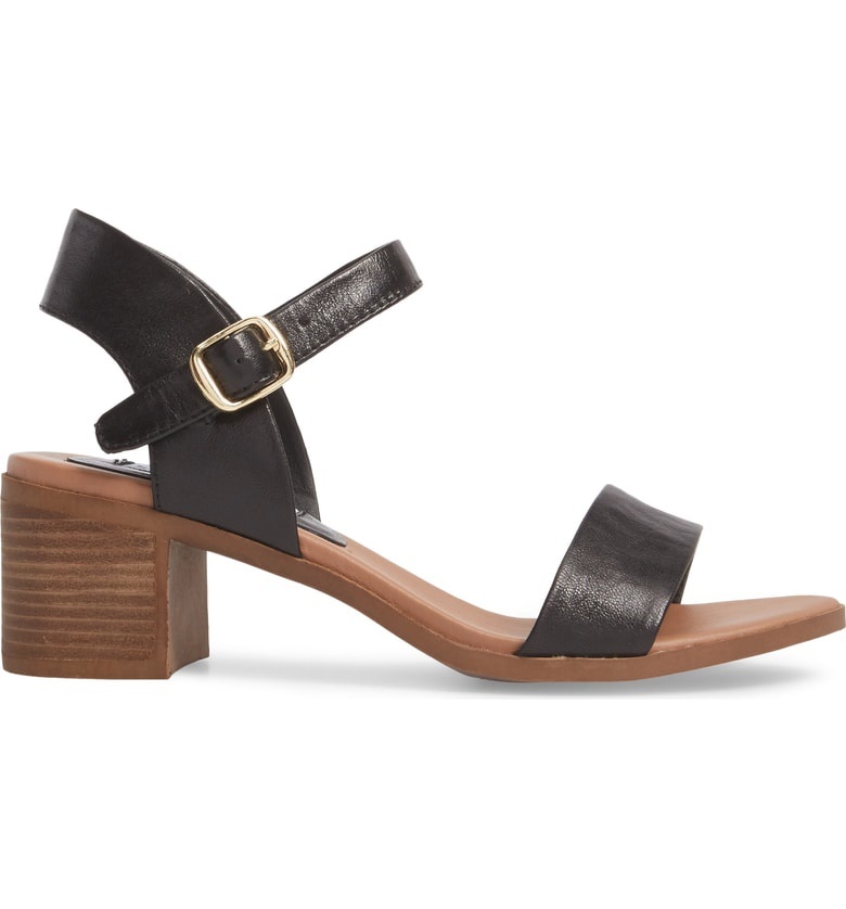 steve madden april block heel sandal