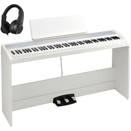 【전용 헤드폰 세트】KORG 코르그 DigitalPiano 전자 피아노 88 건반 B2SP (WH 화이트)