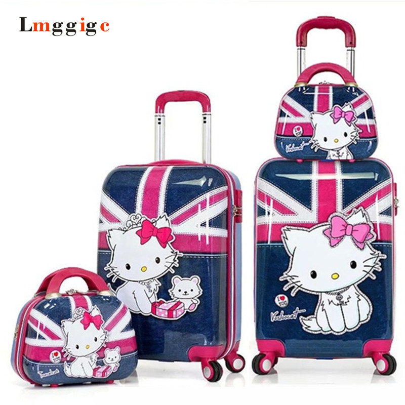 hello kitty luggage set