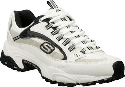 skechers sport mens white