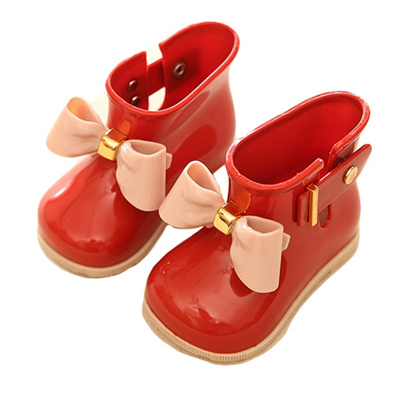 red mk rain boots