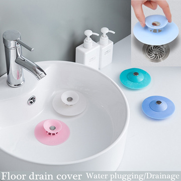 2pcs Bathroom Sink Drain Hair Catcher, Kitchen Sink Strainer Plug, Shower  Drain Cover, Bathtub Drain Stopper, Toilet Tank Cover Wall Sticker,  Anti-odor Silicone Tool