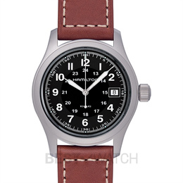 Hamilton Khaki Field Quartz Black Dial Stainless Steel Men s Watch H68411533