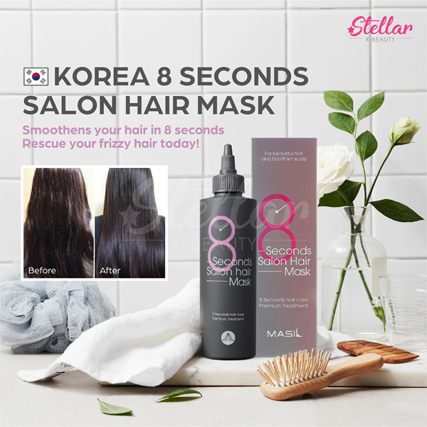 [LAST DAY TO GRAB AT $15.90]8 SEC ACHIEVE SMOOTH N SILKY HAIRMASIL SALON HAIR MASKNO MORE TANGLE Deals for only S$28.9 instead of S$28.9