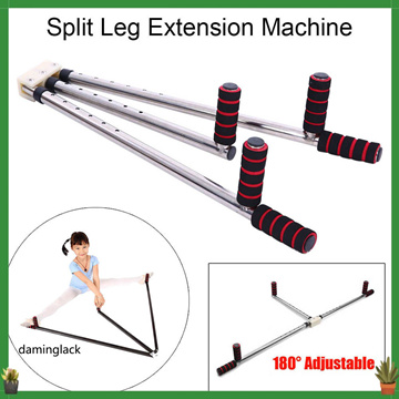 Iron Leg Stretcher 3 Bar Legs Extension Split Machine Flexibility Training  Tool