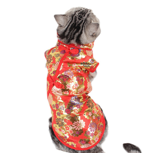 cat cheongsam