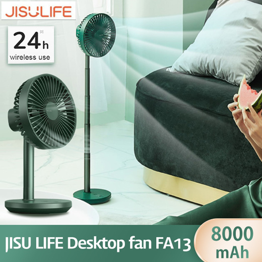 「Global Shop」- 2020 JISU LIFE Desktop fan FA13 USB shaking head ...