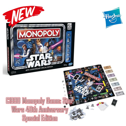 star wars monopoly 40th edition