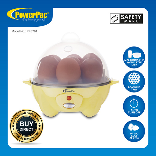 powerpac egg steamer