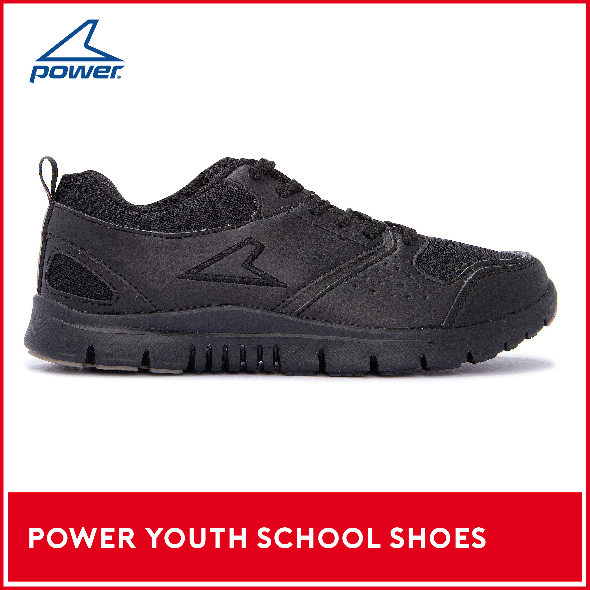 black lace school shoes