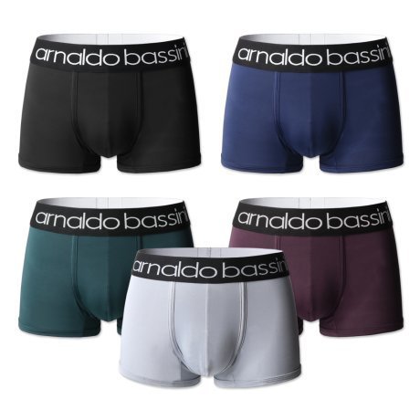 Arnaldobasini spandex men's underwear drawstring 5 piece set