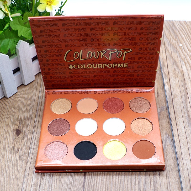 Qoo10 Colourpop Makeup I Think I Love You Eyeshadow 12color