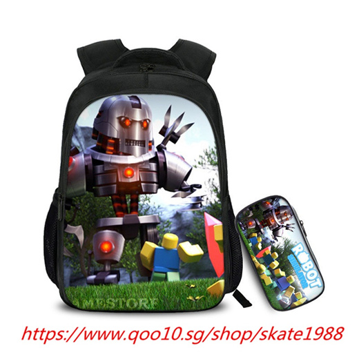 Qoo10 Best Selling Roblox Game Surrounding School Bag Korean