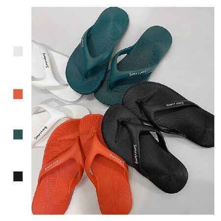 Qoo10 - Women's Summer Slippers 4 Colors 1P Fluffy Vacation Women's ...