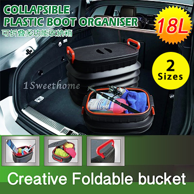 Multipurpose Large Foldable Bucket 18 37 L Size Car Wash Bucket Foldable Bucket Best Seller