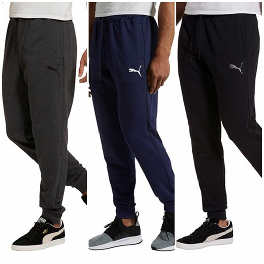 puma french terry joggers