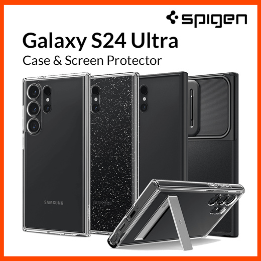 Qoo10 - Spigen Samsung S24 Ultra Case Galaxy S24 Ultra Casing Cover Samsung  Sc : Mobile Accessori