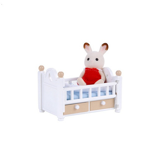 sylvanian families chocolate rabbit baby set